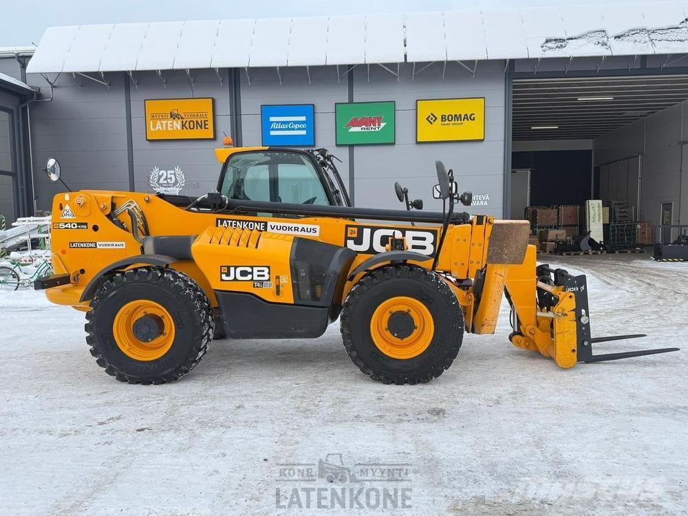 JCB 540-170 kurottaja مناولات متداخلة
