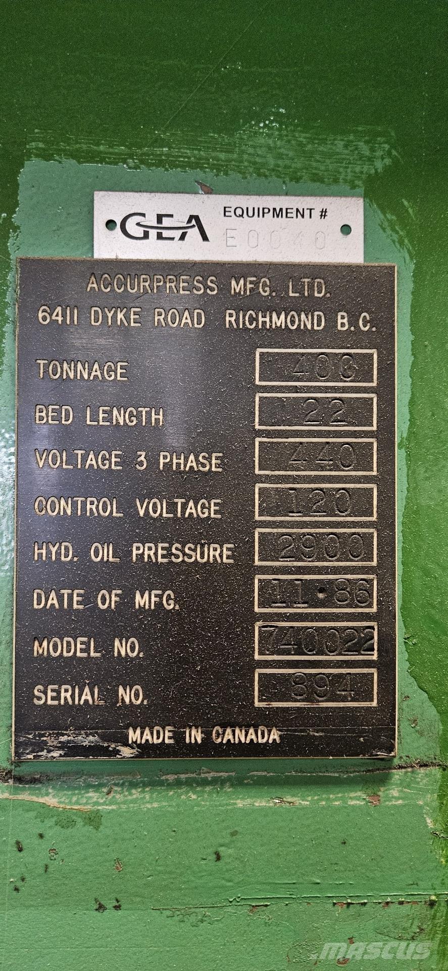  ACCURPRESS 740022 أخرى