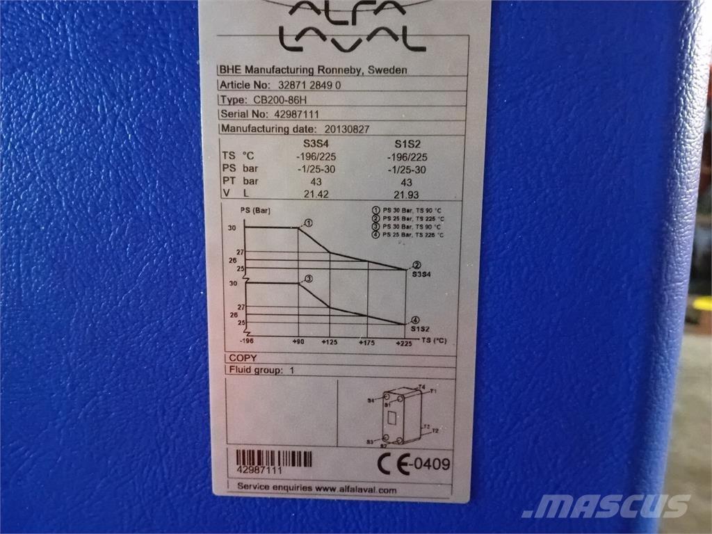 Alfa Laval CB200-86H أخرى
