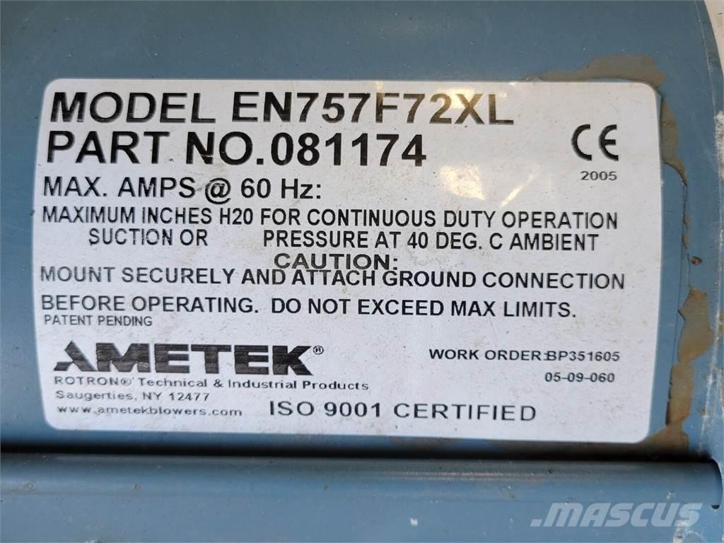  AMETEK EN757F72XL مكونات أخرى