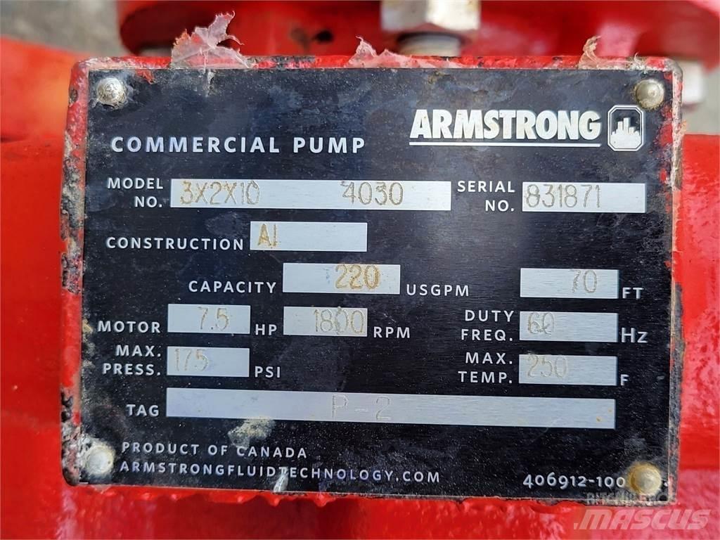  ARMSTRONG 3X2X10 4030 مضخات المياه