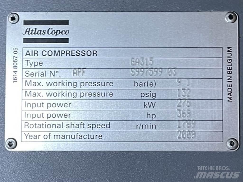 Atlas Copco GA315 مكابس