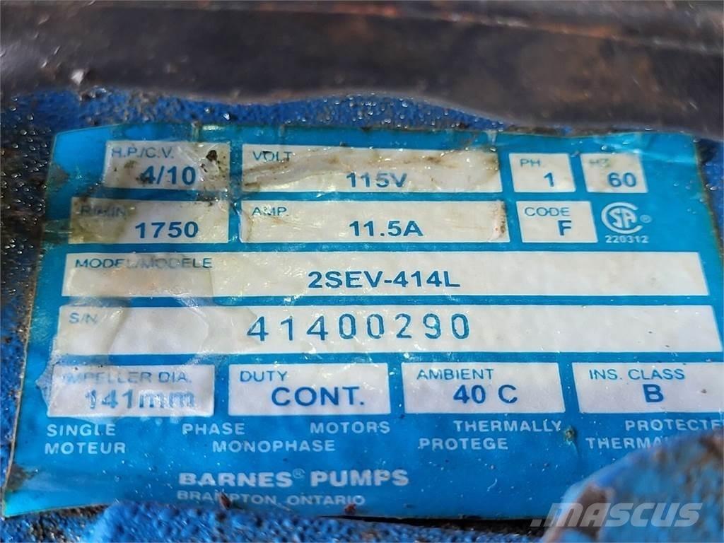  BARNES 2SEV-414L مضخات المياه