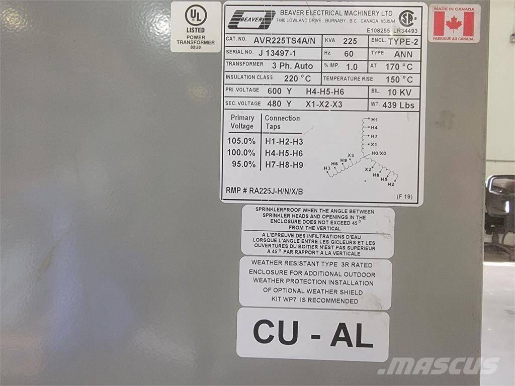  BEAVER AVR225TS4A/N أخرى