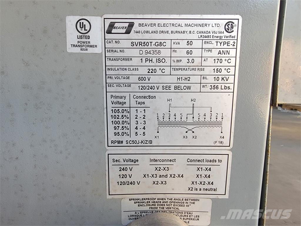  BEAVER SVR50T-G8C أخرى