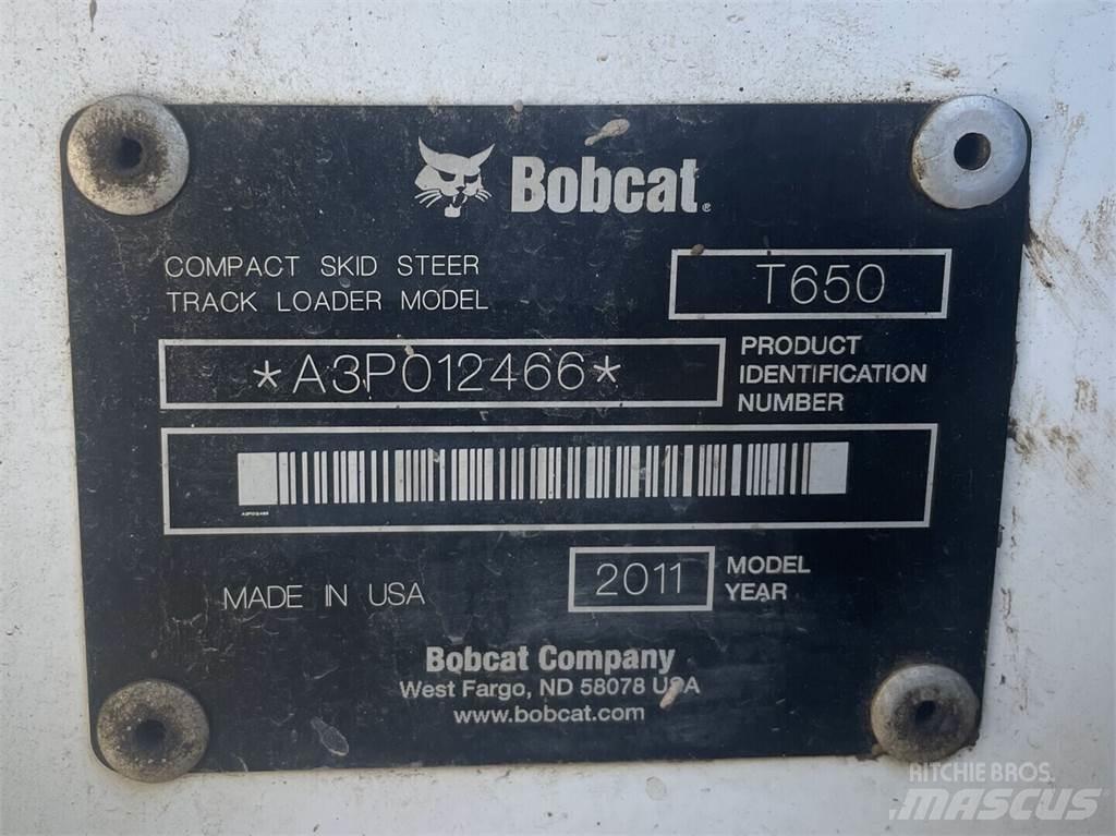 Bobcat T650 لوادر انزلاقية التوجيه