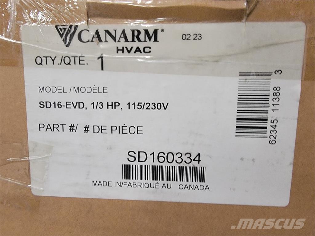  CANARM SD16-EVD مكونات أخرى