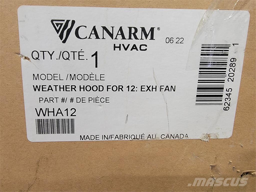  CANARM WHA12 مكونات أخرى