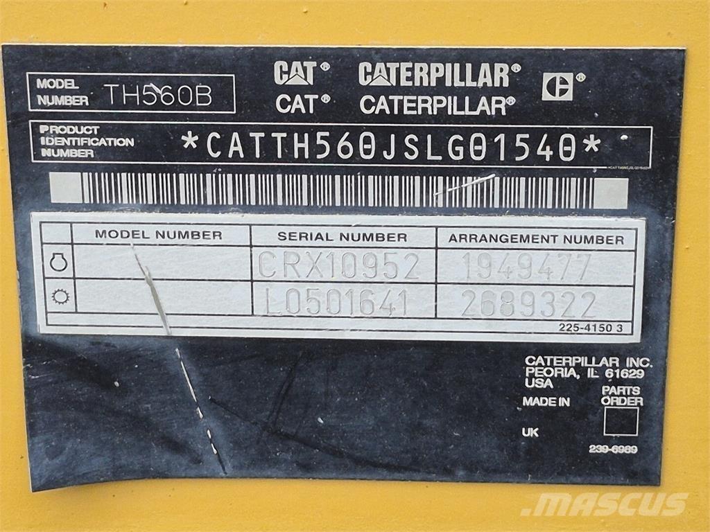 CAT TH560B معدات مناولة لأغراض الزراعة