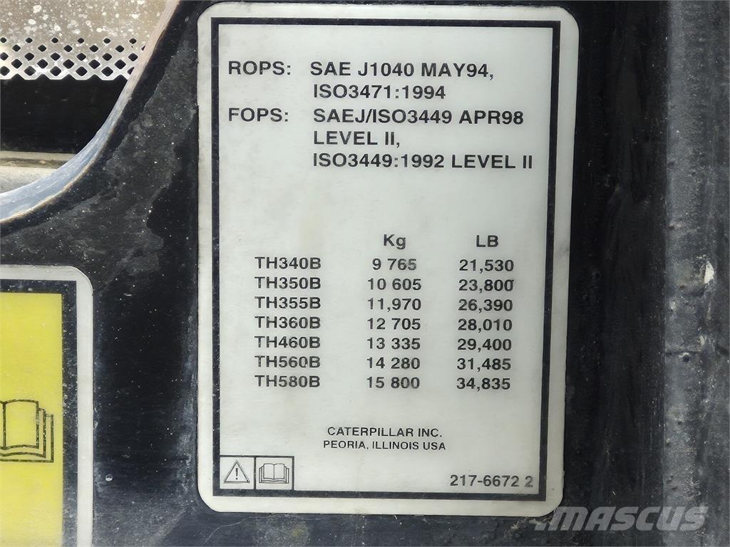 CAT TH560B معدات مناولة لأغراض الزراعة