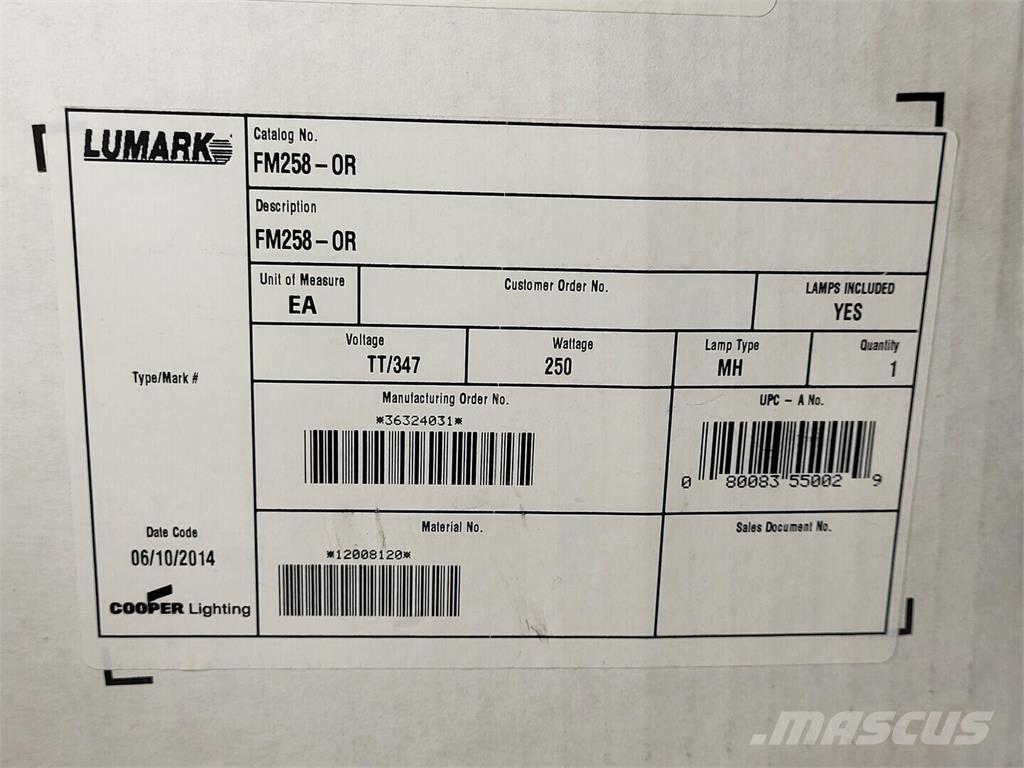  COOPER FM258 مكونات أخرى