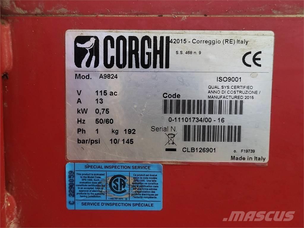 Corghi A9824 الإطارات والعجلات والحافات