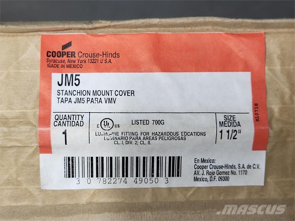  CROUSE-HINDS JM5 مكونات أخرى