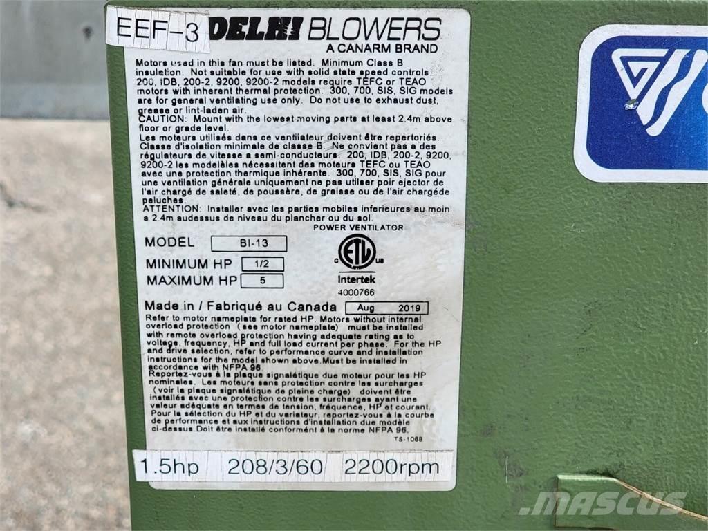  DELHI BI-13 مكونات أخرى