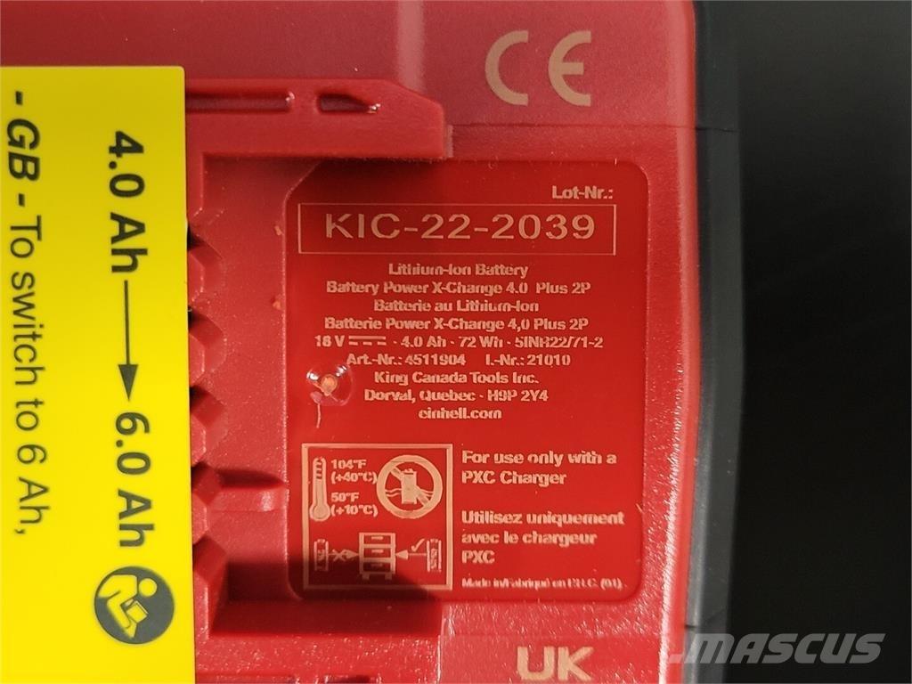 Einhell 4511904 بطاريات