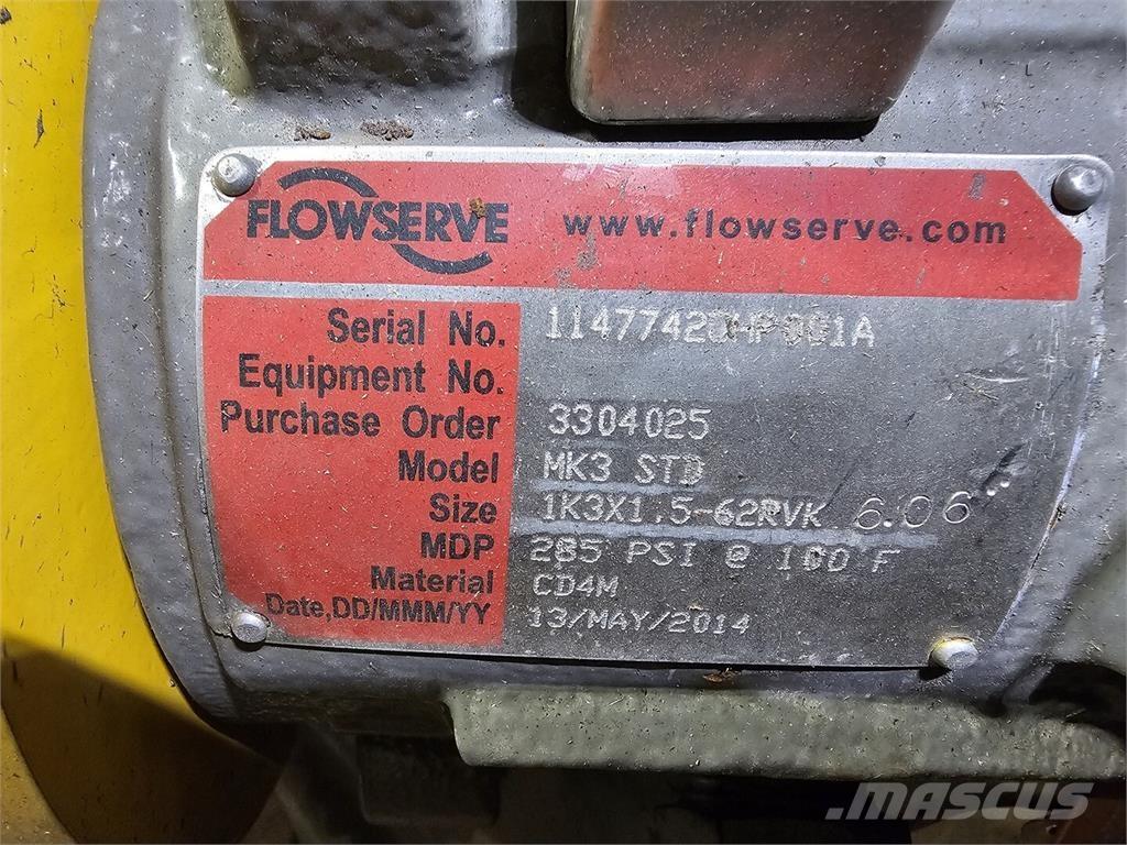  FLOWSERVE MK3 STD مضخات المياه