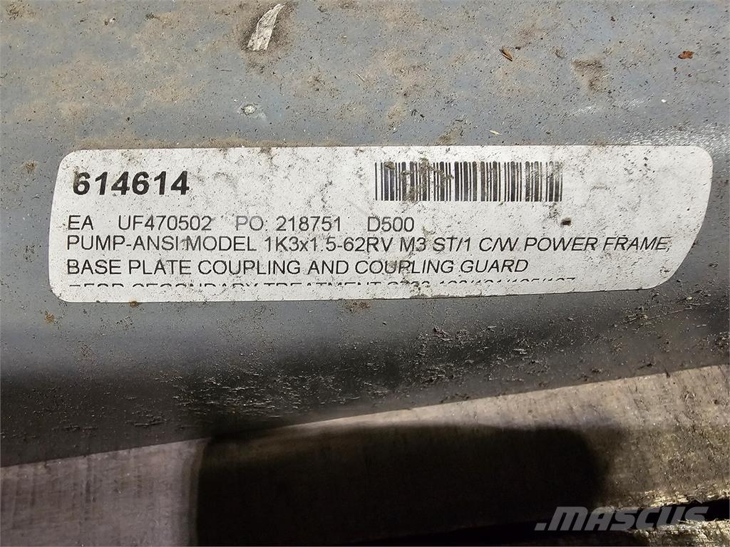  FLOWSERVE MK3 STD مضخات المياه