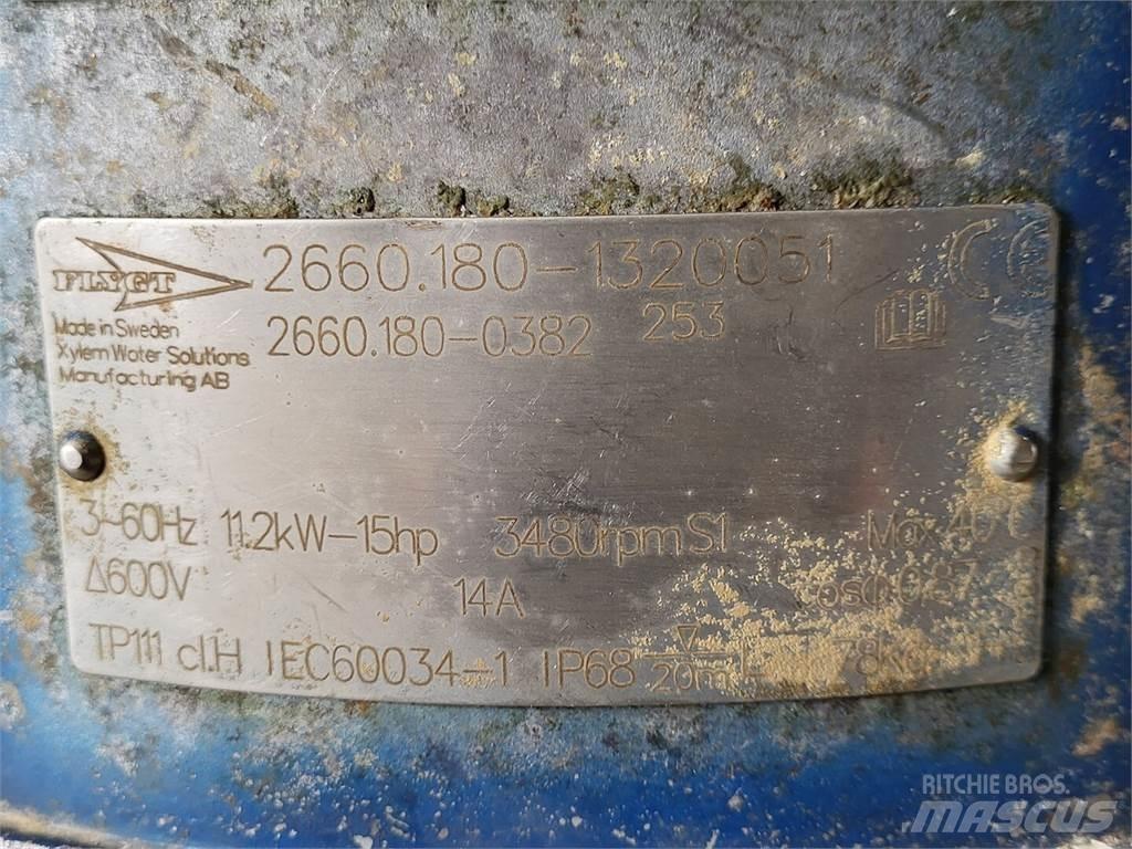 Flygt 2660.180-0382 مضخات المياه