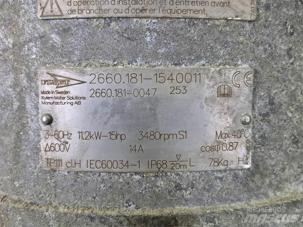 Flygt 2660-181 مضخات المياه
