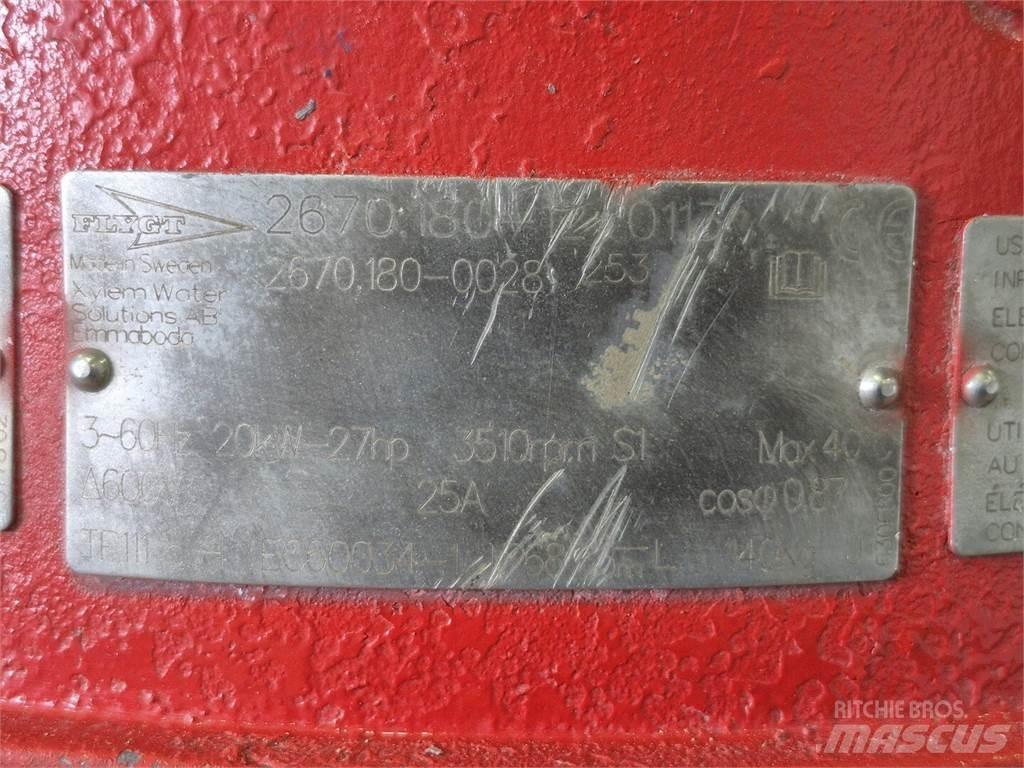 Flygt 2670-180 مضخات المياه