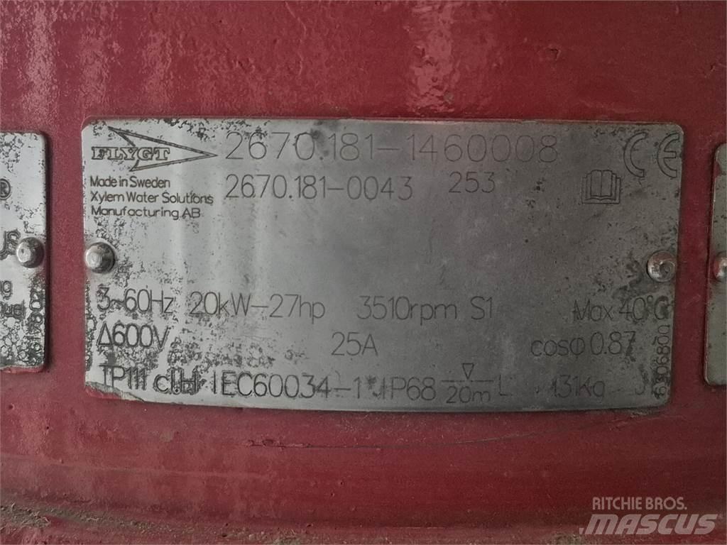 Flygt 2670.181-0043 مضخات المياه