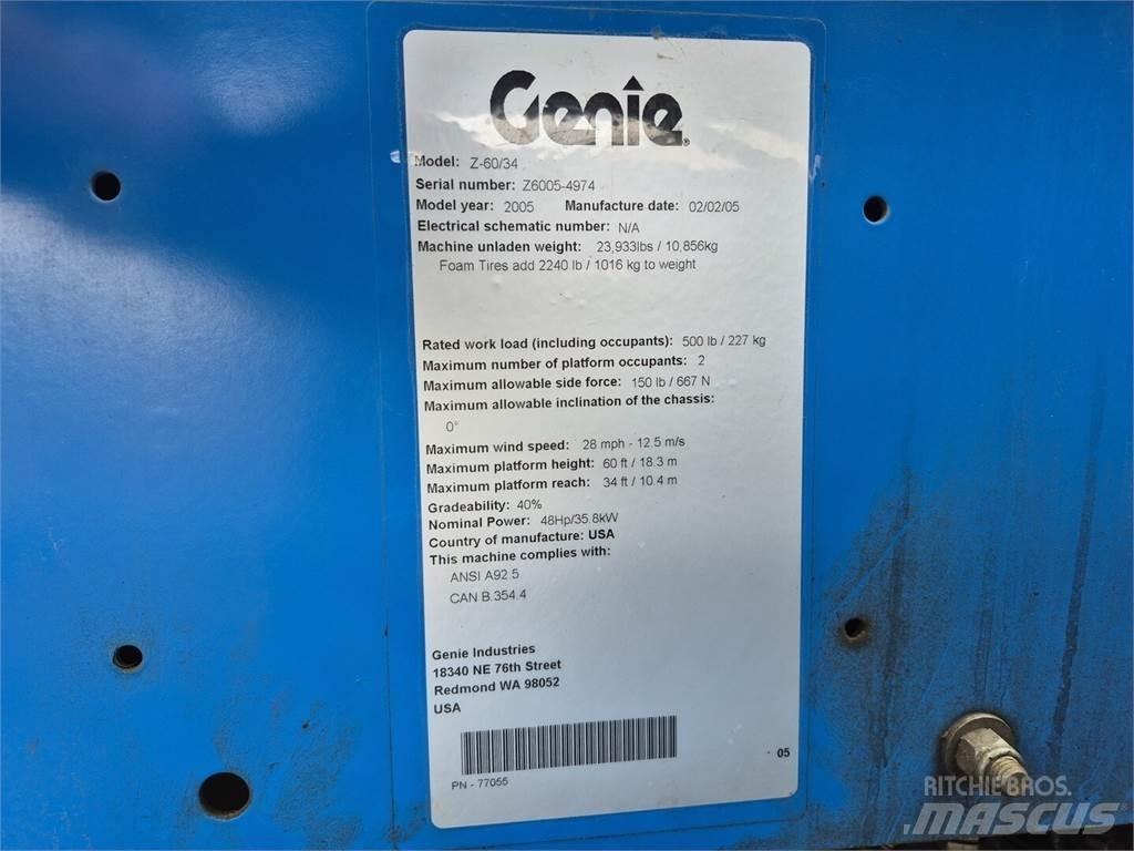 Genie Z-60/34 رافعات سلة مفصلية