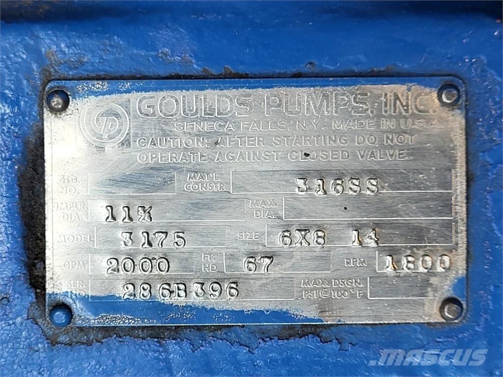  GOULDS 3175 مضخات المياه