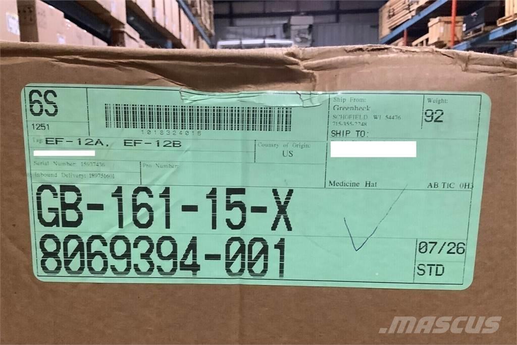  GREENHECK GB-161-15-X مكونات أخرى