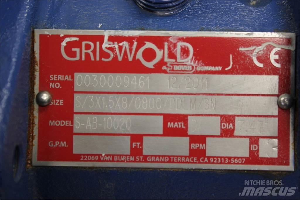  GRISWOLD S-AB-10020 مضخات المياه