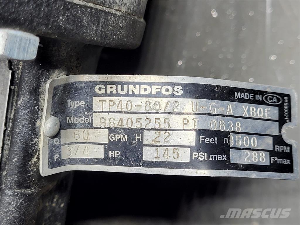 Grundfos 96405255 مضخات المياه