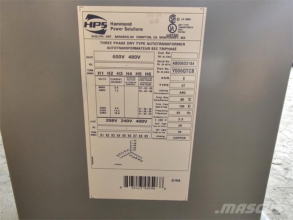  HAMMOND Y006QTCB أخرى