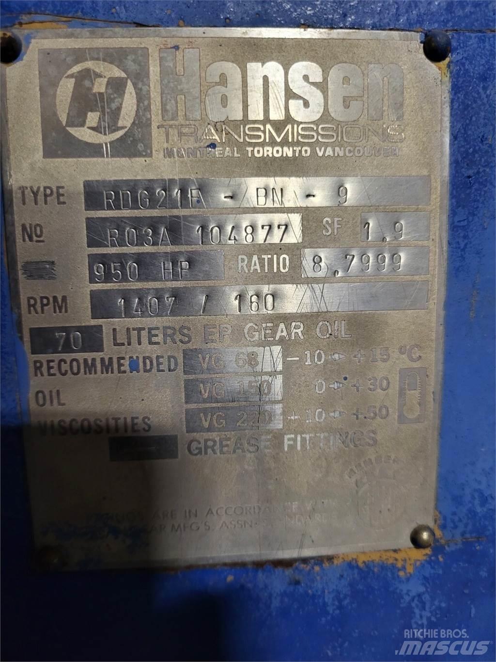 Hansen RDG21F-BN-9 أخرى
