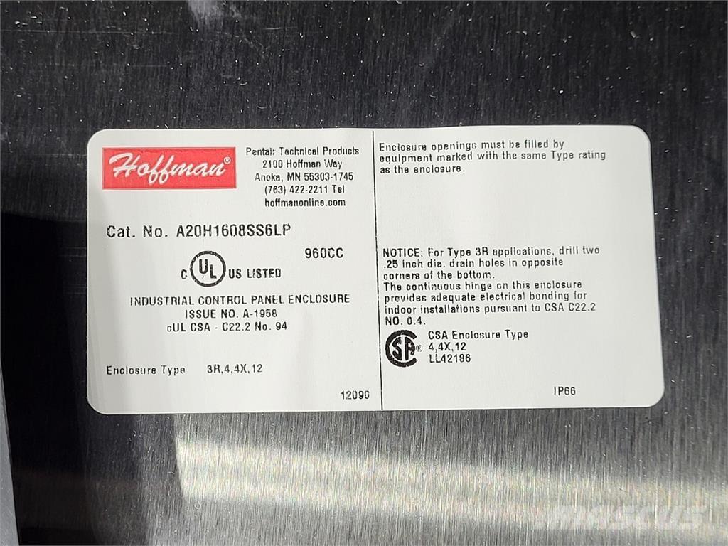 Hoffman A20H1608SS6LP أخرى