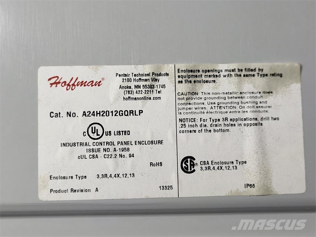 Hoffman A24H2012GQRLP أخرى