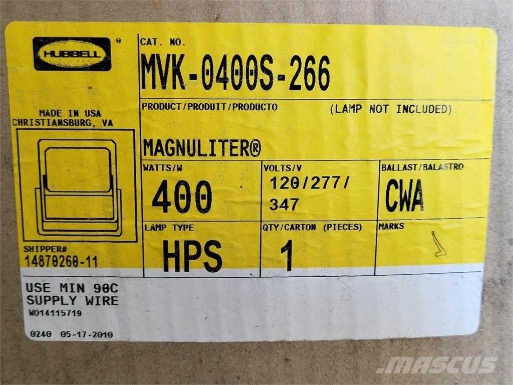  HUBBELL MVK-0400S-266 مكونات أخرى