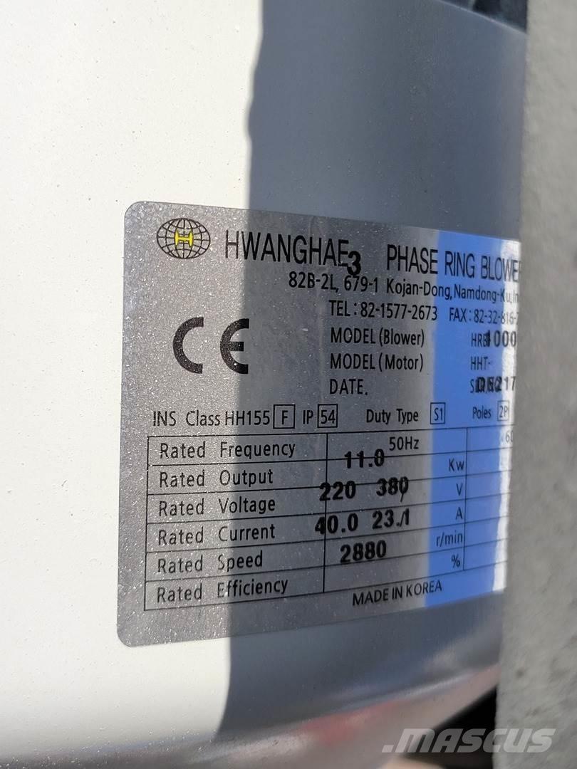  HWANGHAE HRB-1000 مكونات أخرى