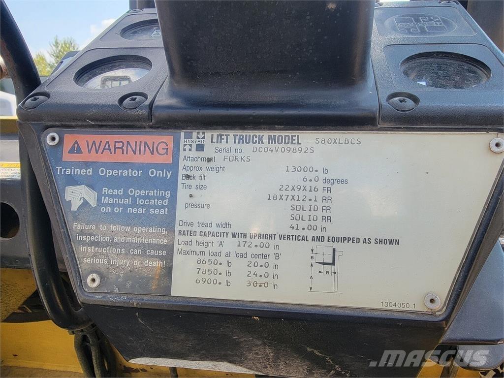 Hyster S80XLBCS أخرى