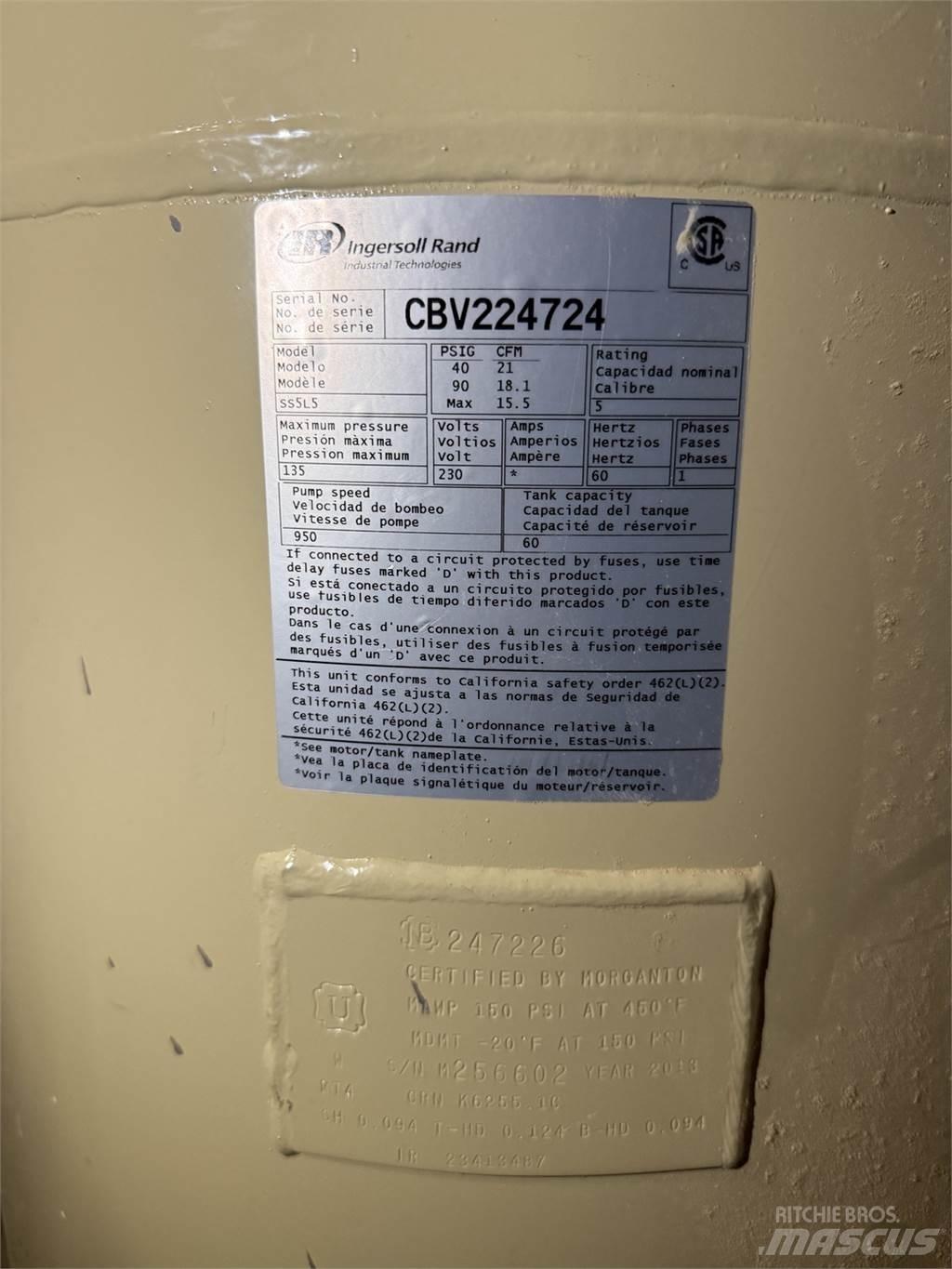 Ingersoll Rand SS5L5 مكابس