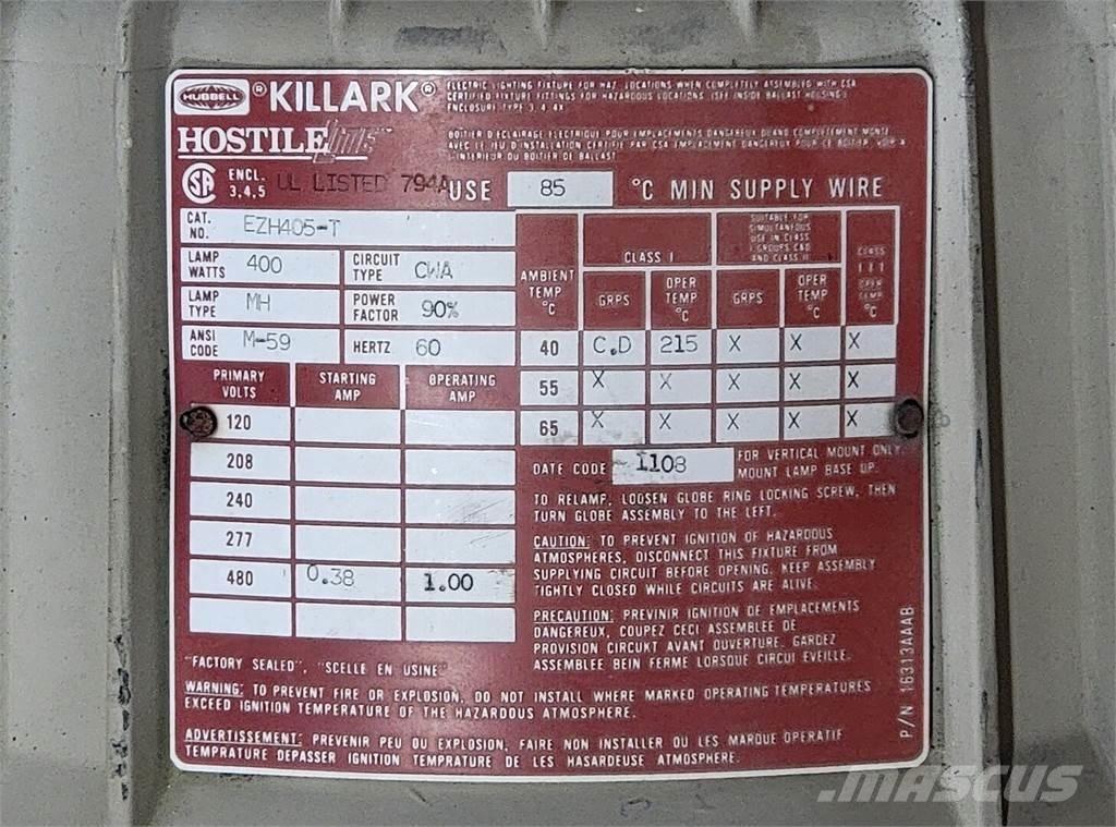  KILLARK EZH405-T مكونات أخرى