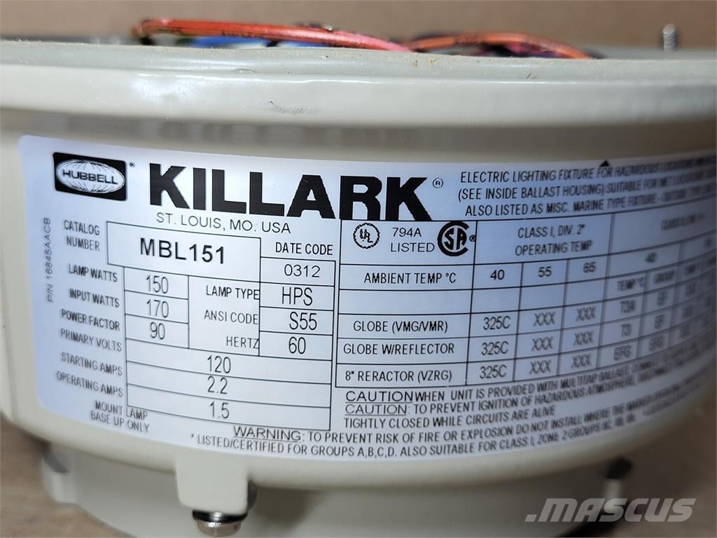  KILLARK MBL151 مكونات أخرى