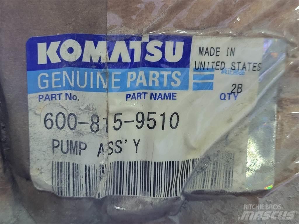 Komatsu 600-815-9510 مضخات المياه