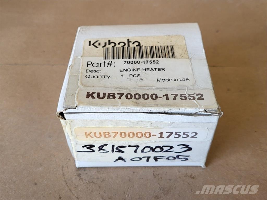 Kubota 70000-17552 محركات
