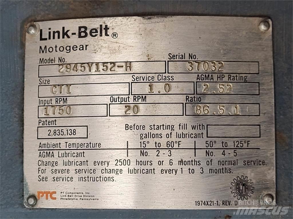 Link-Belt 2945Y152-H أخرى
