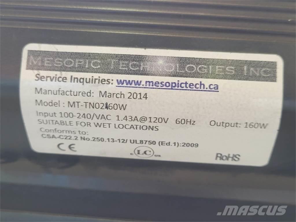  MESOPIC MT-TN02160W مكونات أخرى