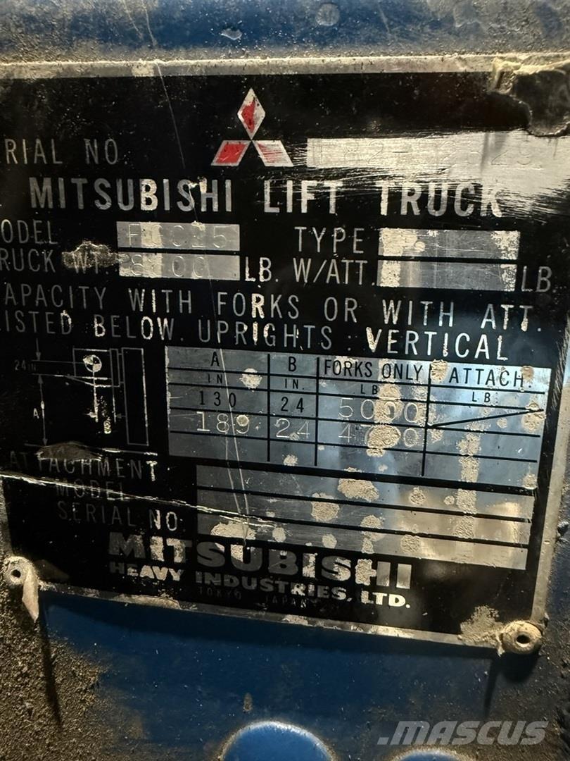 Mitsubishi FGC25 أخرى