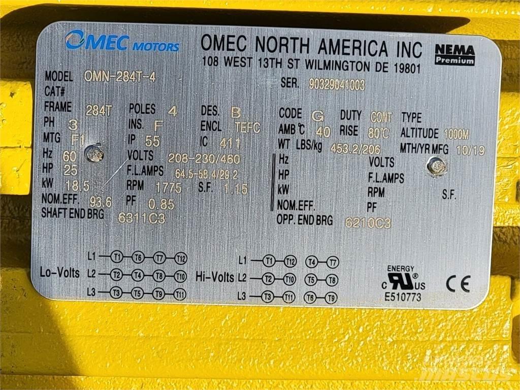  OMEC OMN-284T-4 محركات صناعية
