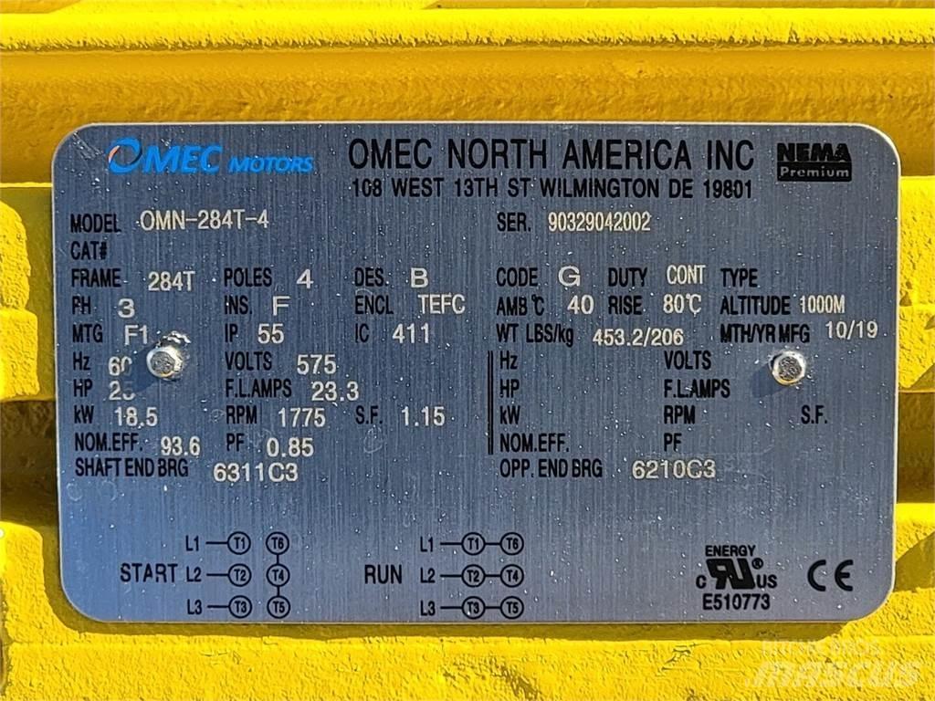  OMEC OMN-284T-4 محركات صناعية