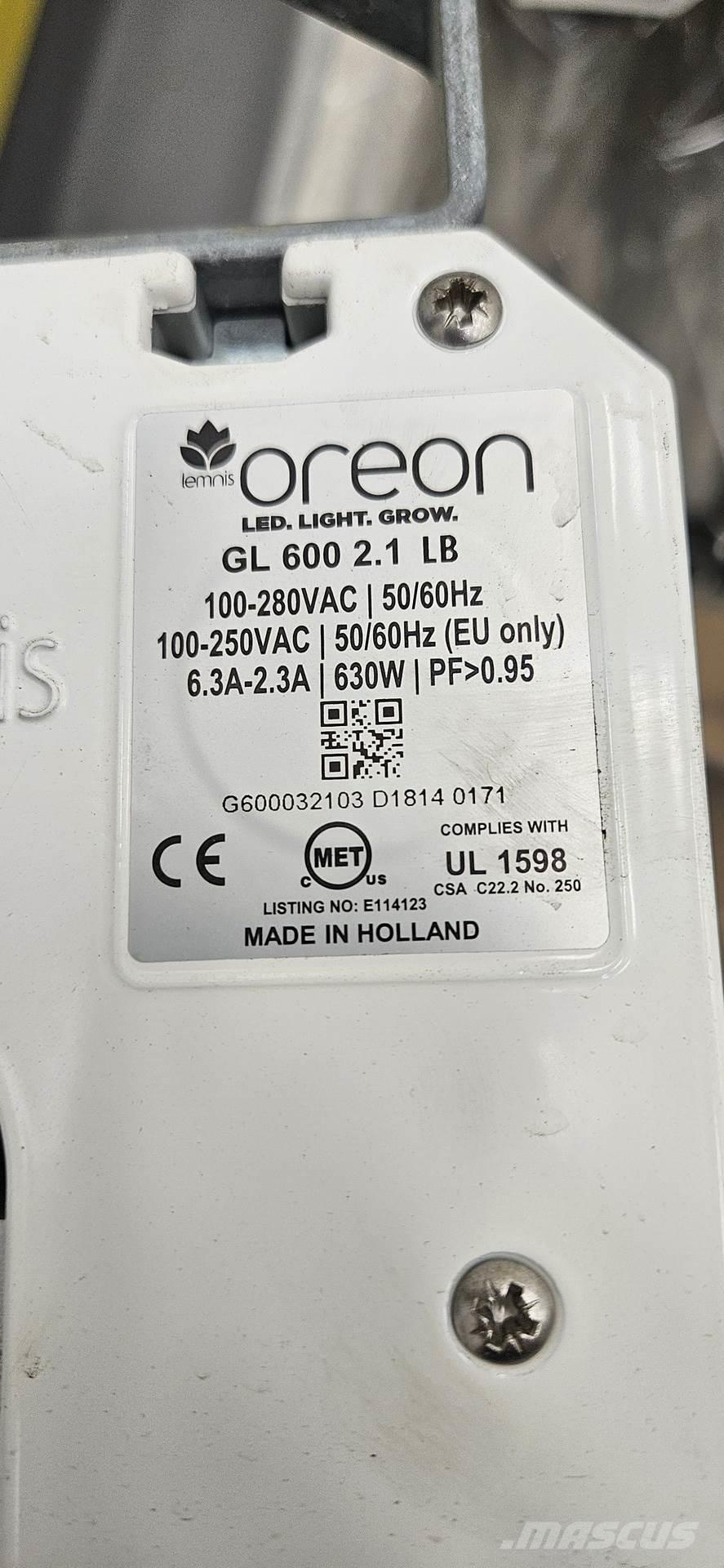  OREON GL600 مكونات أخرى