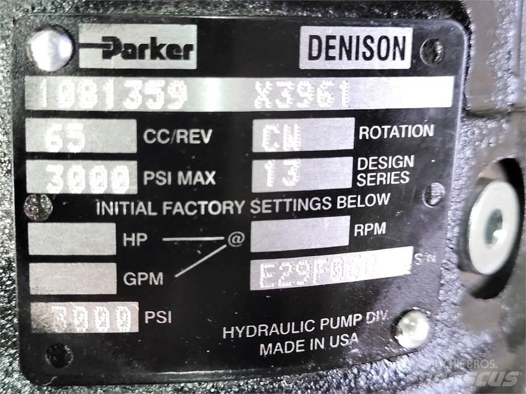 Parker 10B1359 X3961 مضخات المياه