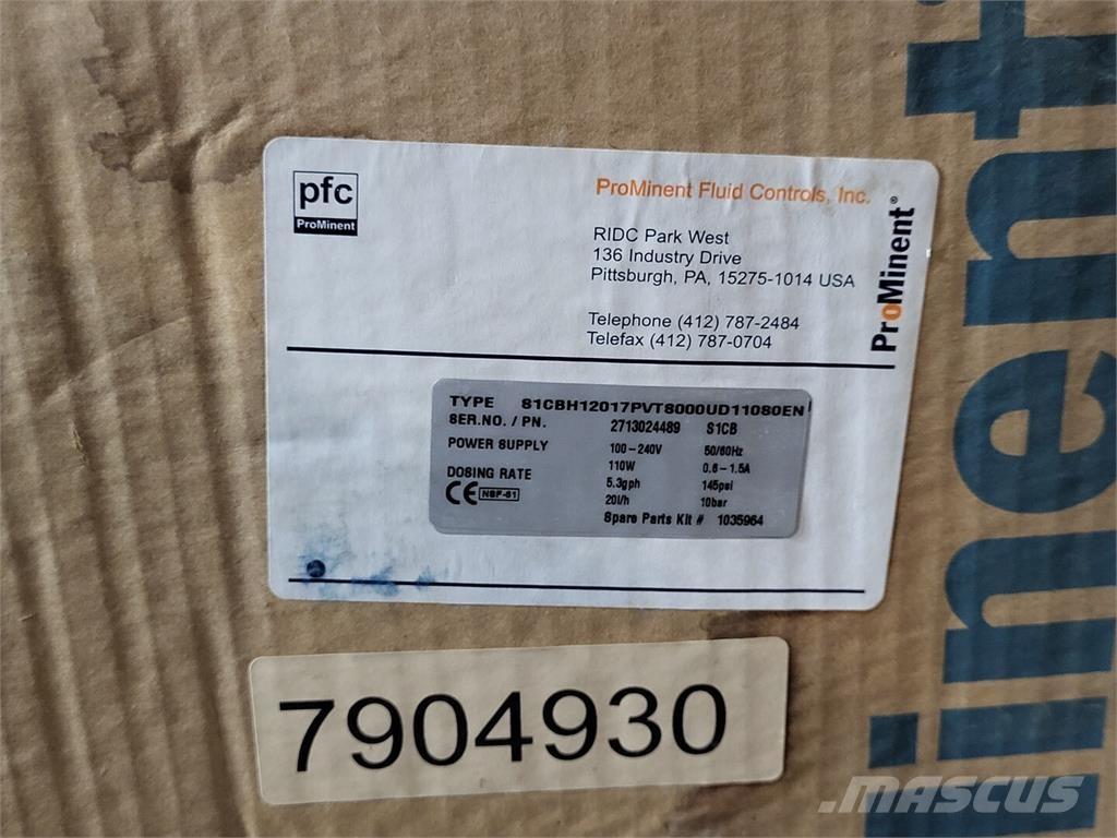  PROMINENT S1CB مضخات المياه